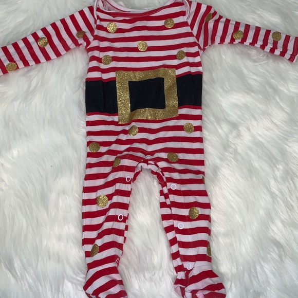 Mudpie bodysuit - 3-6 months - Santa suit - Picture 1 of 5